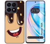 Funda Silicona para Huawei Honor X8a diseño Helado Chocolate Dibujos