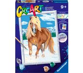 CreArt Kit Pintura -  Caballo, Ravensburger, 28940