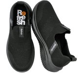 Shoes Calzado Laboral marca Refresh para mujer en color negro