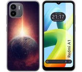 Funda Silicona para Xiaomi Redmi A1 diseño Tierra Dibujos