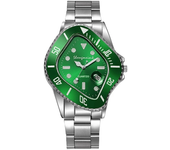 Fashion Watch Casual Clock Montre Homme Business Men Quartz Watch Calendar Green Water Wok Ghost Sport Mens Watches Reloj Hombre