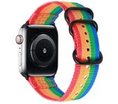 Nylon Strap For Apple Watch Bands 44mm 45mm 41mm 40mm 42mm 38mm 49mm Canvas Braided Wristband iWatch Series Ultra 8 7 SE 6 5 4 3