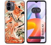 Funda Silicona compatible con Xiaomi Redmi A2 diseño Mármol 12 Dibujos