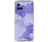 Funda Silicona Antigolpes para Vivo Y21 / Y21s / Y33s diseño Acuarela 01 Dibujos