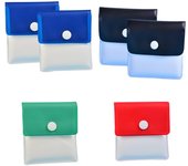 6pcs Portable Ashtray Pocket Reusable Coin Bag - on stock 6pcs