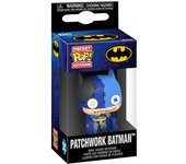 Llavero Pocket POP DC Comics Patchwork BatmanFigura  Coleccionable - Idea de Regalo- Mercancia Oficial - Juguetes para Niños y Adultos - Movies Fans - Muñeco para Coleccionistas y Exposición