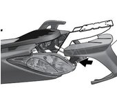 Shad Fijacion Top Master Yamaha Xmax 125/250 10/13 Negro