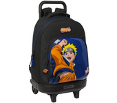 Mochila Naruto Grande con Ruedas Compact Extraíble (Safta 612494918)