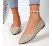 New Arrival 2024 Women Pointed Toe Beautiful and Fashion Summer Shoes Flat Ballerina Comfortable Casual Women Shoes