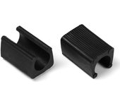10pcs Chair Foot Anti-front Tilt U Shaped Floor Glides Tubing Caps Bumper Damper Stool Chair Leg Pipe Clamp Floor Protector