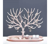 Jewelry Rack Antlers Earrings Necklaces Rings Display Bracelet Deer Jewelry Organizer Cases Stand Tray Tree Gifts For Women