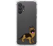 Funda Silicona Antigolpes para Samsung Galaxy A32 4G diseño Perros 03 Dibujos