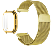 Milanese Mesh Strap For Redmi Watch 5 Active Band With Case Screen Protector Redmi Watch 5 Lite Watchbands Bracelet Accessories