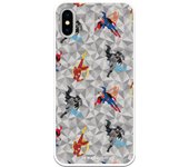 Funda original compatible con iPhone X o XS con un diseño de JL Patron Heroes