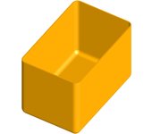 Caja en polipropileno 139x89 h 94 mm para Organizador de plásticoArt Plast de L443 x P317 x H107 mm