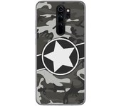 Tumundosmartphone Funda Gel Tpu para Xiaomi Redmi Note 8 Pro diseño Camuflaje 02 Dibujos