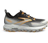 Brooks Cascadia 18 Zapatilla trail running Hombre negro/beige/naranja