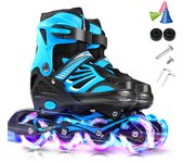 Patines en línea iluminadores ajustables