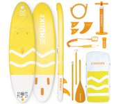 Tabla Paddle Surf Hinchable con Accesorios Premium - HUIIKE | Tabla Padel Surf Hinchable con Remo de Aluminio Inflador Leash | PadelSurf Stand Up Paddle Board Gran Estabilidad Resistencia | SUP Board
