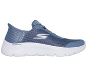 Deportiva Skechers Slipins azul mujer 124836
