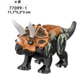 Jurassic Dinosaurs Building Blocks Indominus Rex DIY Tyrannosaurus Action FigureAssembled Block Toy Models Children Toys Gifts