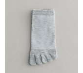 5 Pairs Men Summer Mesh Socks Five Finger Sock Low Cut Toe Socks with Separate Fingers Cotton Sports Socks