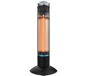 CECOTEC 08265 Calefactor Exterior Halógeno 1000W con Oscilación y Mando a Distancia