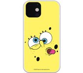 Funda original compatible con iPhone 13 - Bob Esponja Cara Fondo Amarillo