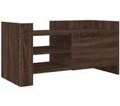 Mueble TV combinadoMueble de TV madera de ingeniería marrón roble 80x35x40 cm