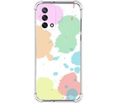 Funda Silicona Antigolpes para Oppo A74 4G diseño Acuarela 05 Dibujos