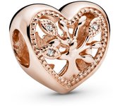 Abalorio Pandora 788826C01 Corazón árbol familiar rosé.