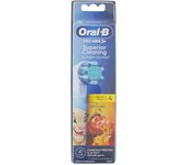Oral B  Recambio De Cepillo Electrico Rey Leon 4 Unidades