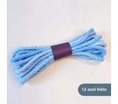 3.5mm Scrap Bundle Packs Macrame Cord Premium Cotton Cord for Macrame Craft Hand Painted Lush Ombre String Macrame Keychain Rope