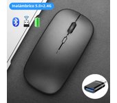 Wireless Gaming Mouse 2.4G Bluetooth-compatible Computer Mouse 1600DPI Silent Ergonomic Mice For PC Laptop Macbook Pro Air ipad