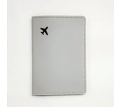 1PCS Black Small Aircraft PU Leather Passport Case/Cover/Holder Travel Accessories  Fashion Wallet for Women or Men