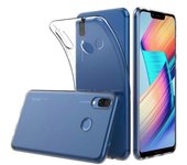 Funda Huawei Honor Play (4G) Carcasa Gel TPU Silicona Transparente GTR + Protector Pantalla Cristal Templado Movilear