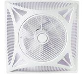 Ventilador empotrable PANEL blanco, 3 aspas, --K, 59,8x59,8cm