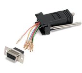 StarTech.com Adaptador Conversor Modular DB9 Serie a RJ45 Hembra a Hembra, DB9, RJ-45, Hembra/hembra