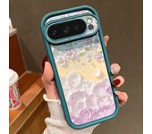 Flowers Pattern Shockproof Soft Case For Google Pixel 8A 8 Pro 9 Pro XL TPU Silicone Phone Protector Cover For Pixel 9 8 Pro