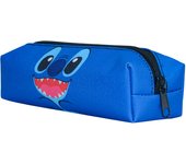 MINISO Disney Anime Stitch Print Pencil Case Large Capacity Student Simple Pencil Bag Cartoon Cute Storage Bag Stationery Gifts