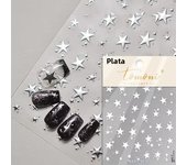 1pcs 5D Relief Kawaii Colorful Star Nail Art Stickers Multi Macaron Mangxing Nail Decorations Self Adhesive Decals Accessories