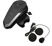 BT-S3 Bluetooth Motorcycle Helmet Intercom Headset Headphones BTS3 Motorbike Communication System With FM Radio For 3 Riders