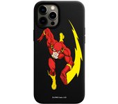 Funda original compatible con iPhone 12 Pro Max - Negro con un diseño de JL Flash Rayo
