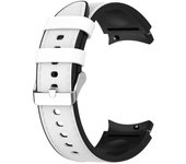 Silicone+Leather Strap For Samsung Galaxy Watch 6 5 Pro 40mm 44mm Band Watch6 4 Classic 47 43mm 46mm Replacement Correa Bracelet