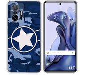 Funda Silicona para Xiaomi 11T 5G / 11T Pro 5G diseño Camuflaje 03 Dibujos