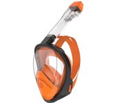 Máscara de buceo 2025 nueva, completamente seca y antivaho, para adultos y niños.