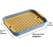 Rabbit Litter Box Small Pet Toilet Tray Rabbit Guinea Pig Litter Tray Toilet Box Detachable Grids Cover Rabbit Litter Tray