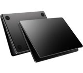 Eoocoo Case For Macbook Pro 14 Inch 2025 2024-2021 M4 M3 M2 M1 Pro Chip For Space Black Plastic Anti-Fingerprint Macbook Cover