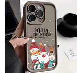 Christmas Pattern TPU Case For iPhone 16 Pro Max 15 14 Plus 13 12 11 Pro Max XR X XS Shockproof Soft Silicone Phone Cover