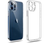 Clear Silicone Phone Case For iPhone 16 15 14 Plus 13 12 11 Pro Max 12 13 Mini Lens Protection Case Transparent Soft Back Cover